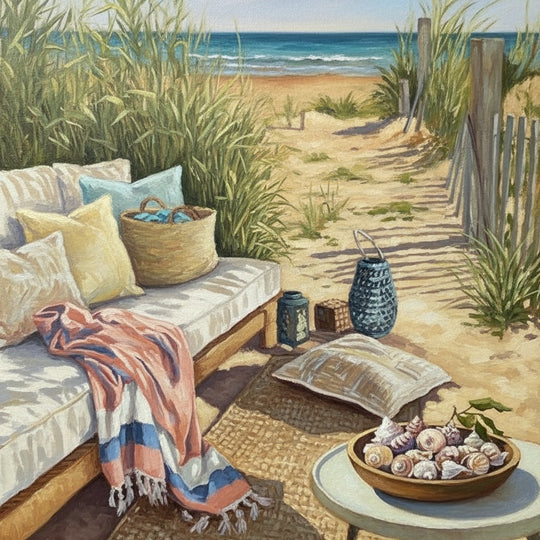 Coastal Lounge Scene