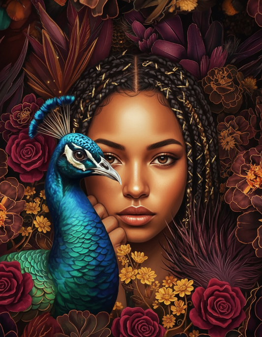 Peacock Feather Bloom (80 Colors)