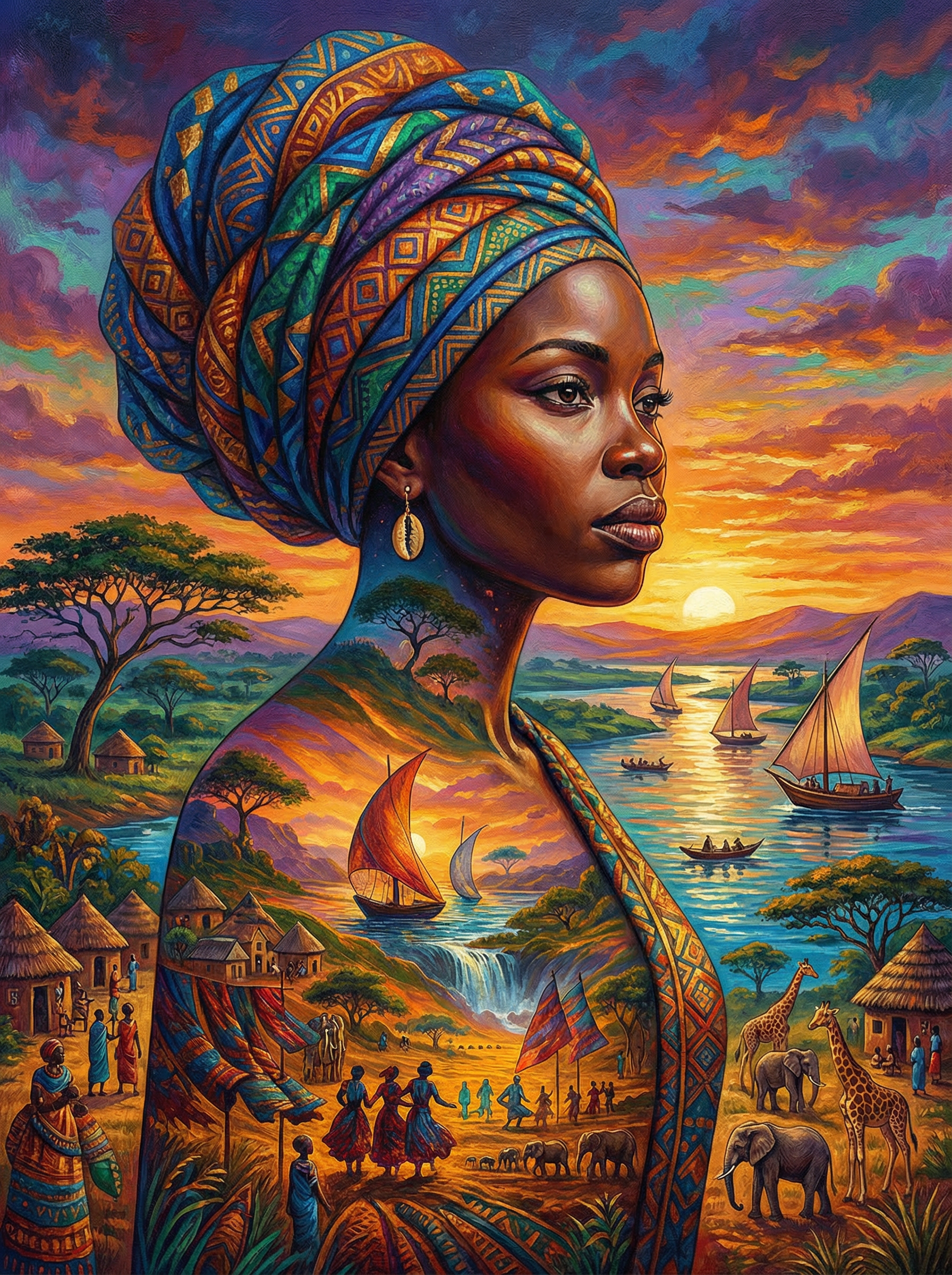 African Landscape Soul ll