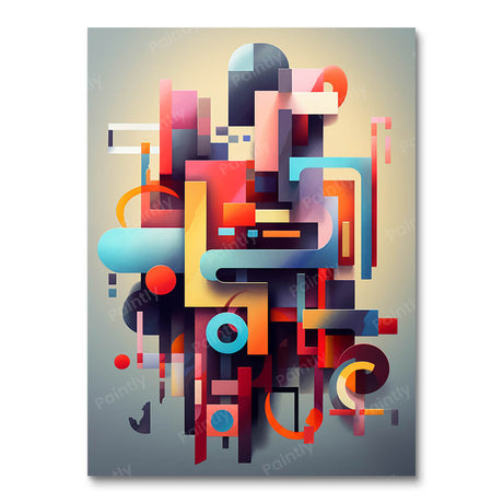 Colorful Dimensions (Diamond Painting) Diamond Painting kit