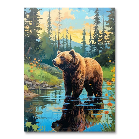Bear's Haven (Diamond Painting) Diamond Painting kit