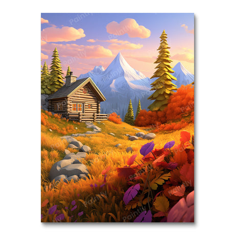 Cabin Bliss III (Diamond Painting) Diamond Painting kit