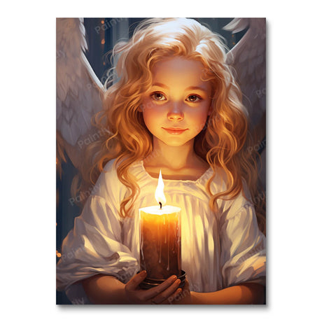 Angelic Candlelight People Paint by Numbers kit
