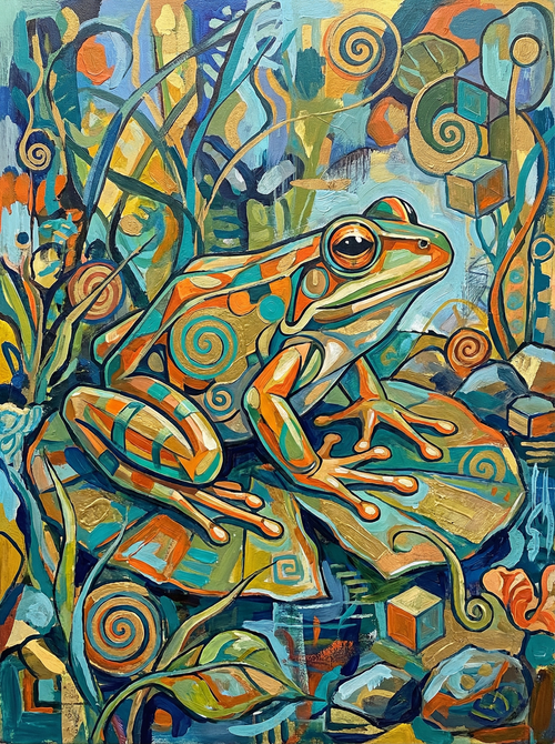 Emerald Forest Frog (80 Colors)