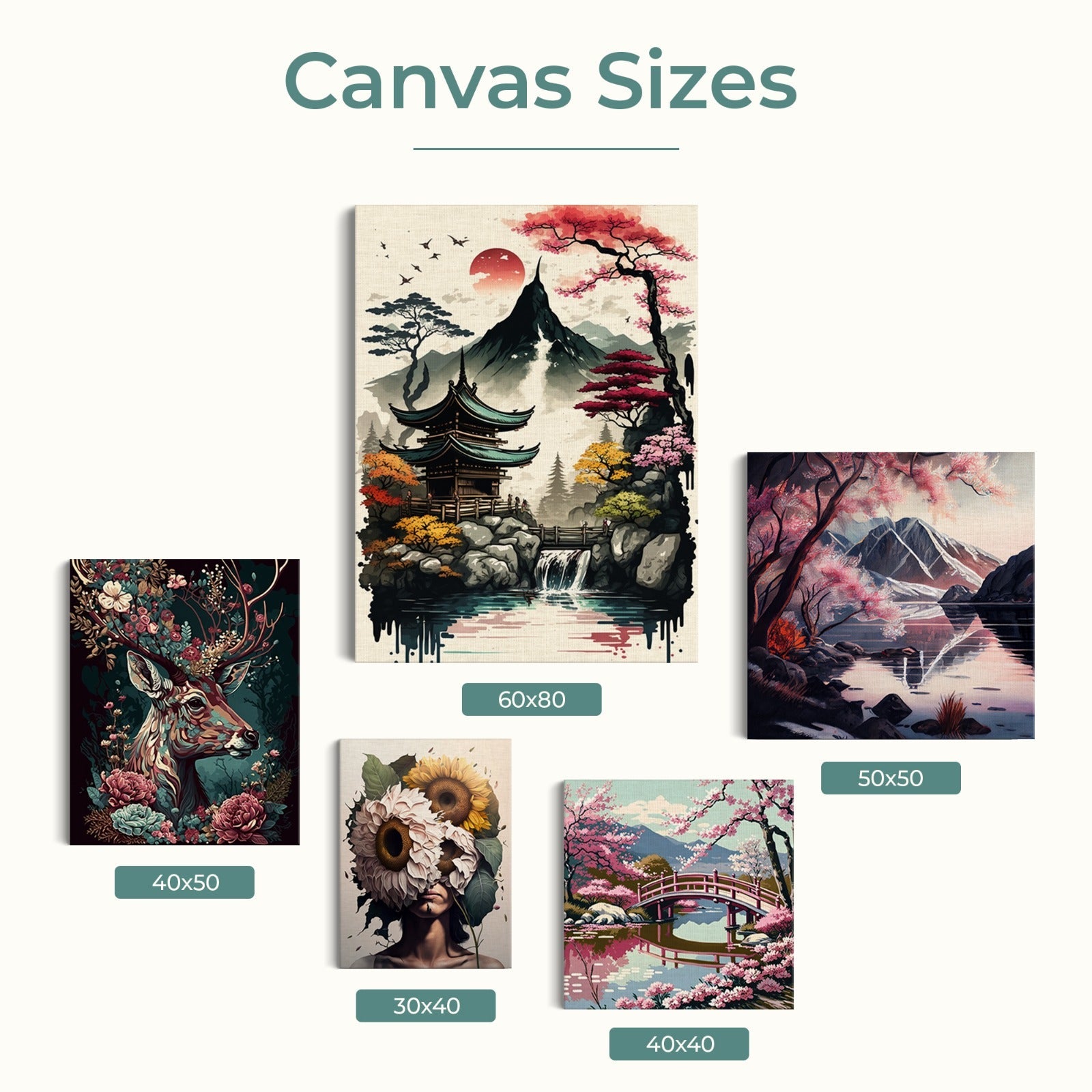 Godrays Light I People Paint by Numbers kit — view 2