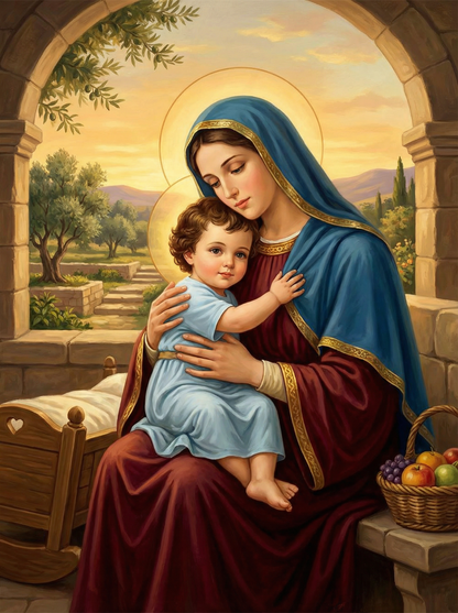 Sacred Mother’s Love (Diamond Painting) Diamond Painting kit
