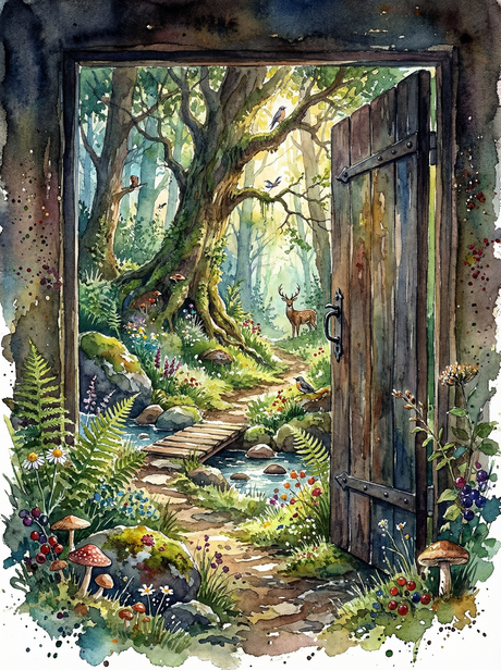 Doorway To Wild (Diamond Painting) Diamond Painting kit