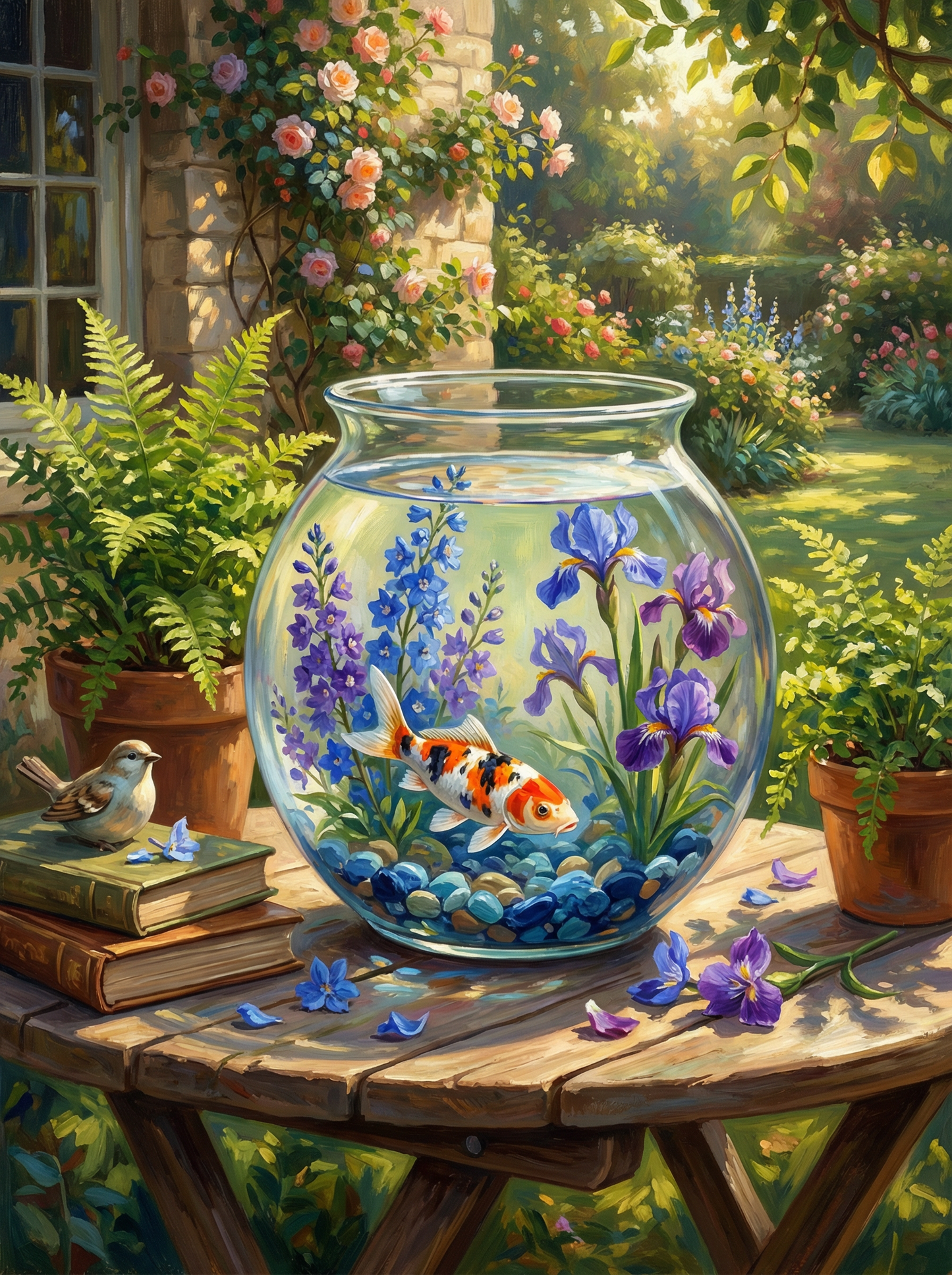 Garden Glass Tranquility