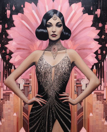 70's Gala Looks (Paint by Numbers)
