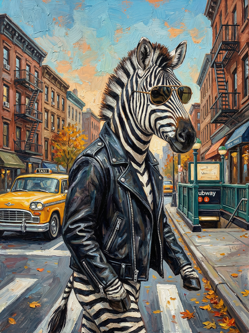 Subway Zebra Style