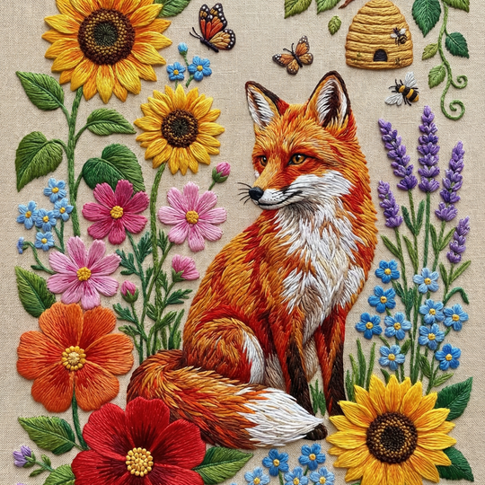 Fox in Bloom