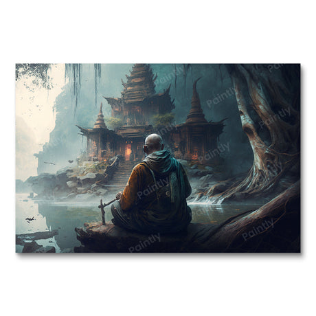 The Calm Amidst Chaos (Diamond Painting) Diamond Painting kit
