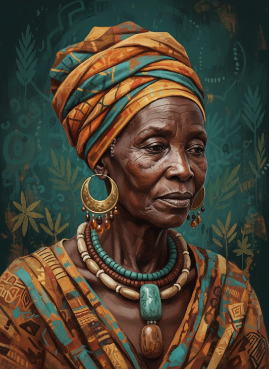 Matriarch of the Sunlands (Board Canvas)