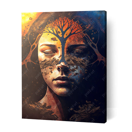 Rooted Life I by Anya Bastianz (Diamond Painting) Diamond Painting kit