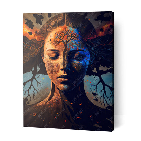 Rooted Life IV by Anya Bastianz (Diamond Painting) Diamond Painting kit