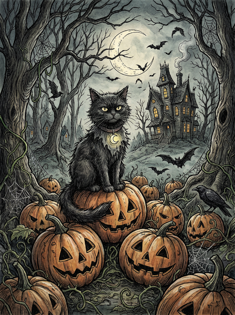 Halloween Pumpkin Watch (Diamond Painting) Diamond Painting kit