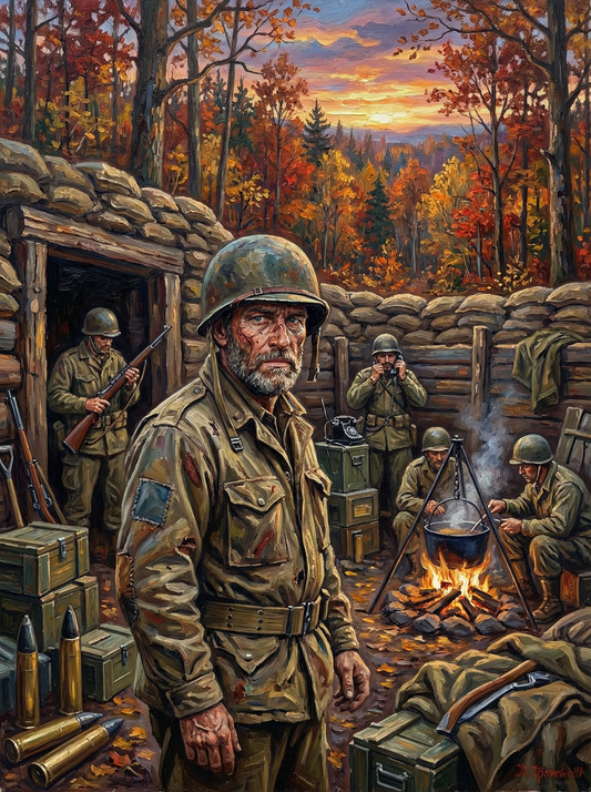 Firelight Before Dawn