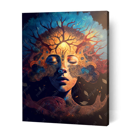Rooted Life V by Anya Bastianz (Diamond Painting) Diamond Painting kit