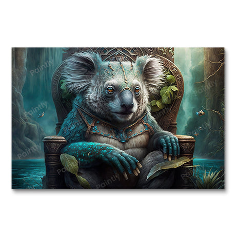 Koala Royalty by Lexas (Diamond Painting) Diamond Painting kit