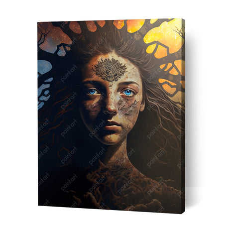 Rooted Life II by Anya Bastianz (Diamond Painting) Diamond Painting kit