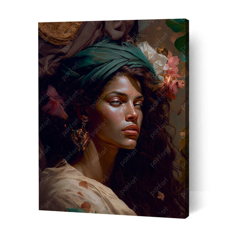 Ethereal Mila Charm VI People Paint by Numbers kit