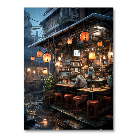 Cyber Cafe (Diamond Painting) Diamond Painting kit