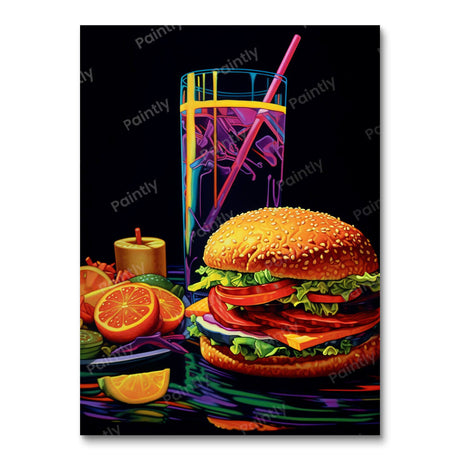 Colorful Gastronomy (Diamond Painting) Diamond Painting kit