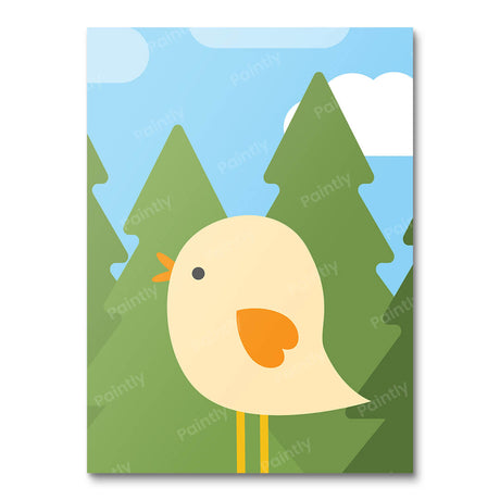Forrest Tunes Paint by Numbers kit