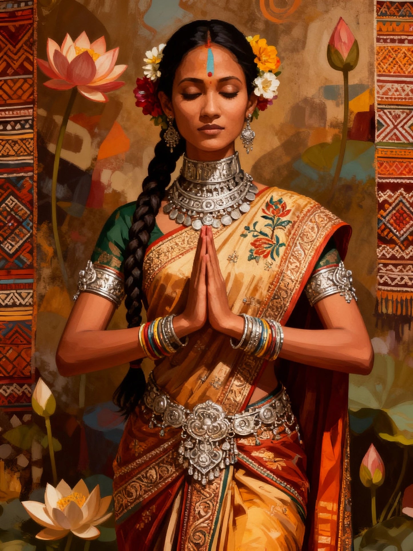 Sacred Serenity (Board Canvas)