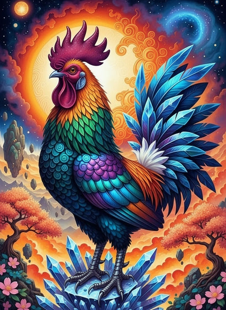 Crystal Rooster (Diamond Painting) Diamond Painting kit