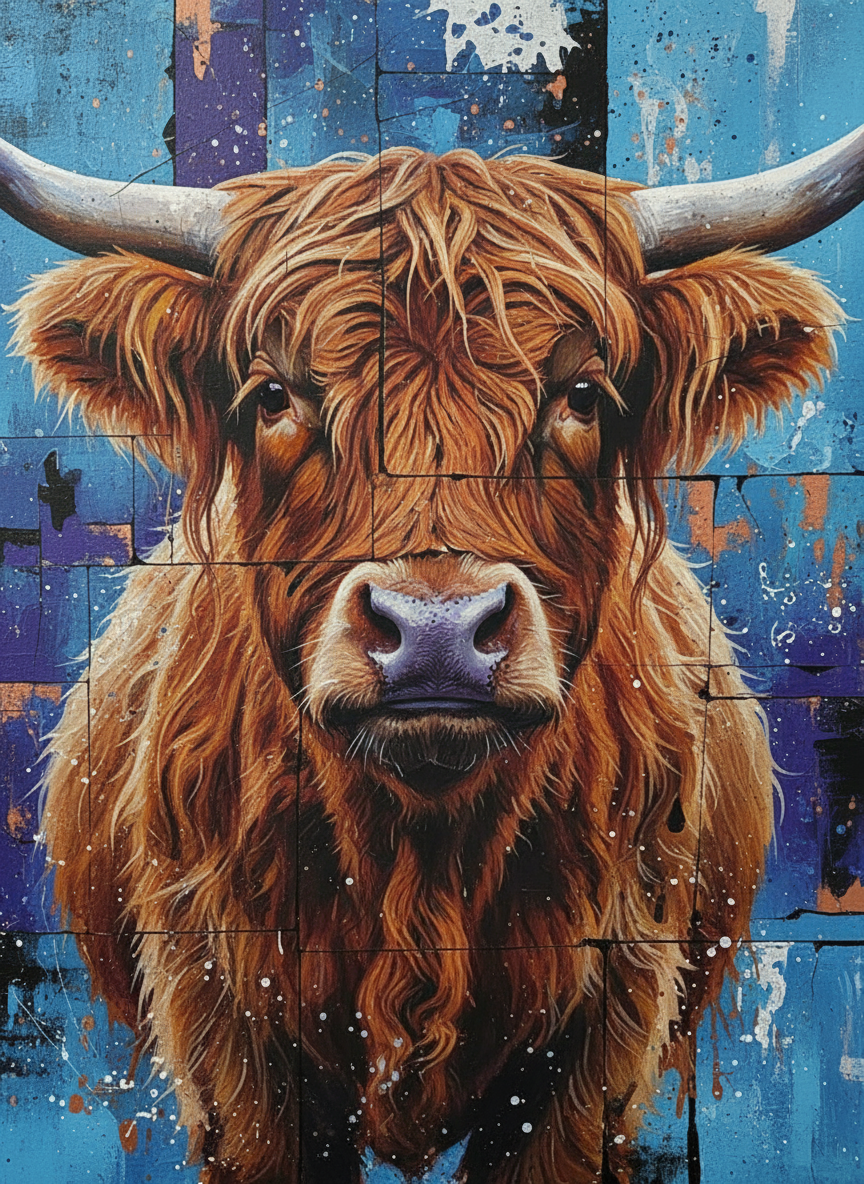 Urban Highlander (Board Canvas)