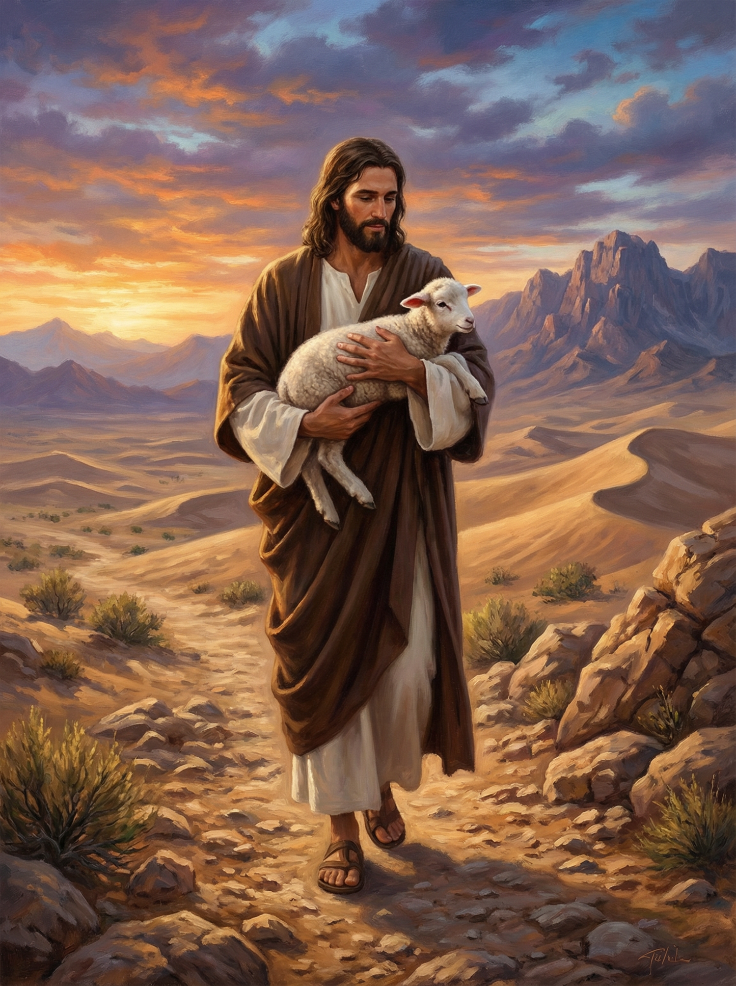Shepherd of Peace (Diamond Painting)