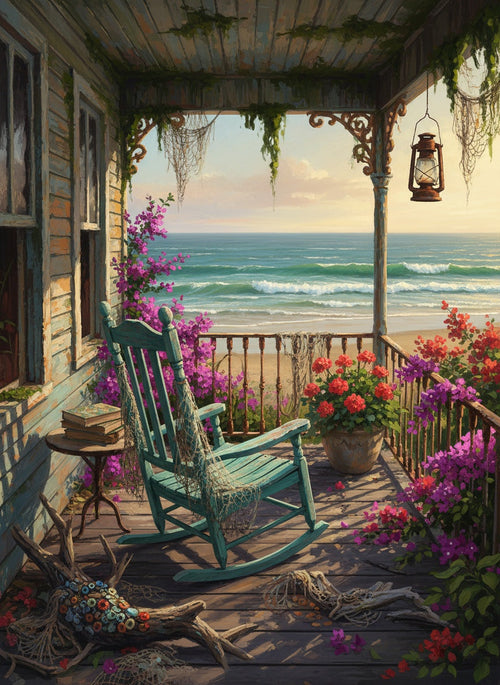 Seaside Serenity (Board Canvas)