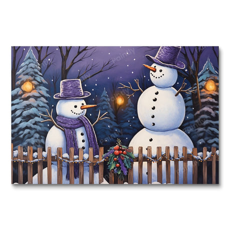 Village Vignettes People Paint by Numbers kit