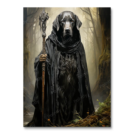 Darkness Dog (Diamond Painting) Diamond Painting kit