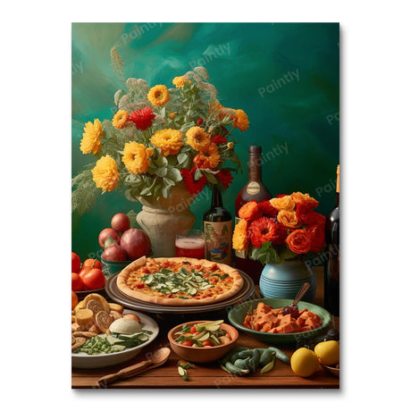 Feasting in Style (Diamond Painting) Diamond Painting kit