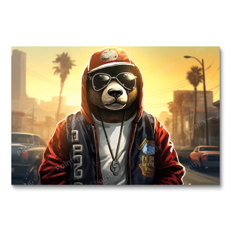 Lil Bearzy (Diamond Painting) Diamond Painting kit