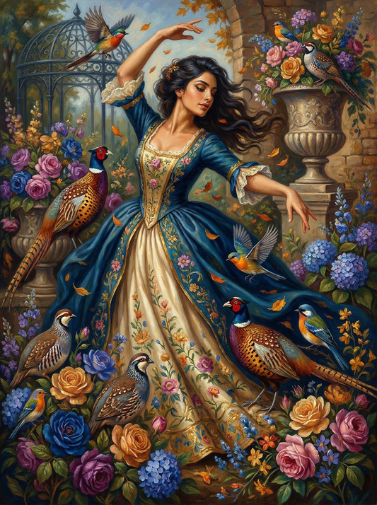 Garden Waltz Elegance (80 Colors)