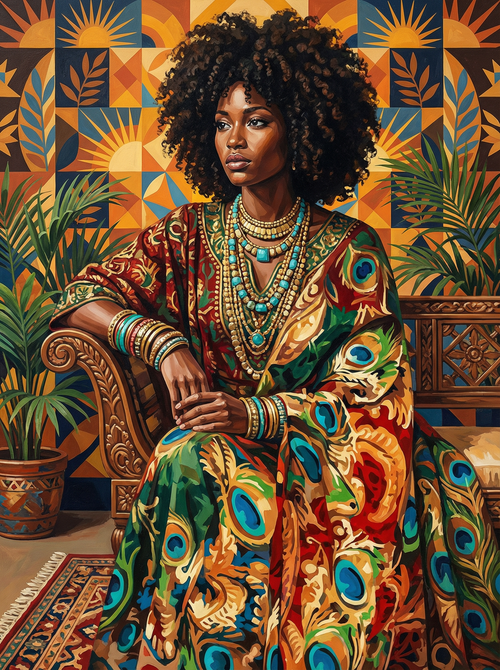 African Royal Essence (Diamond Painting)