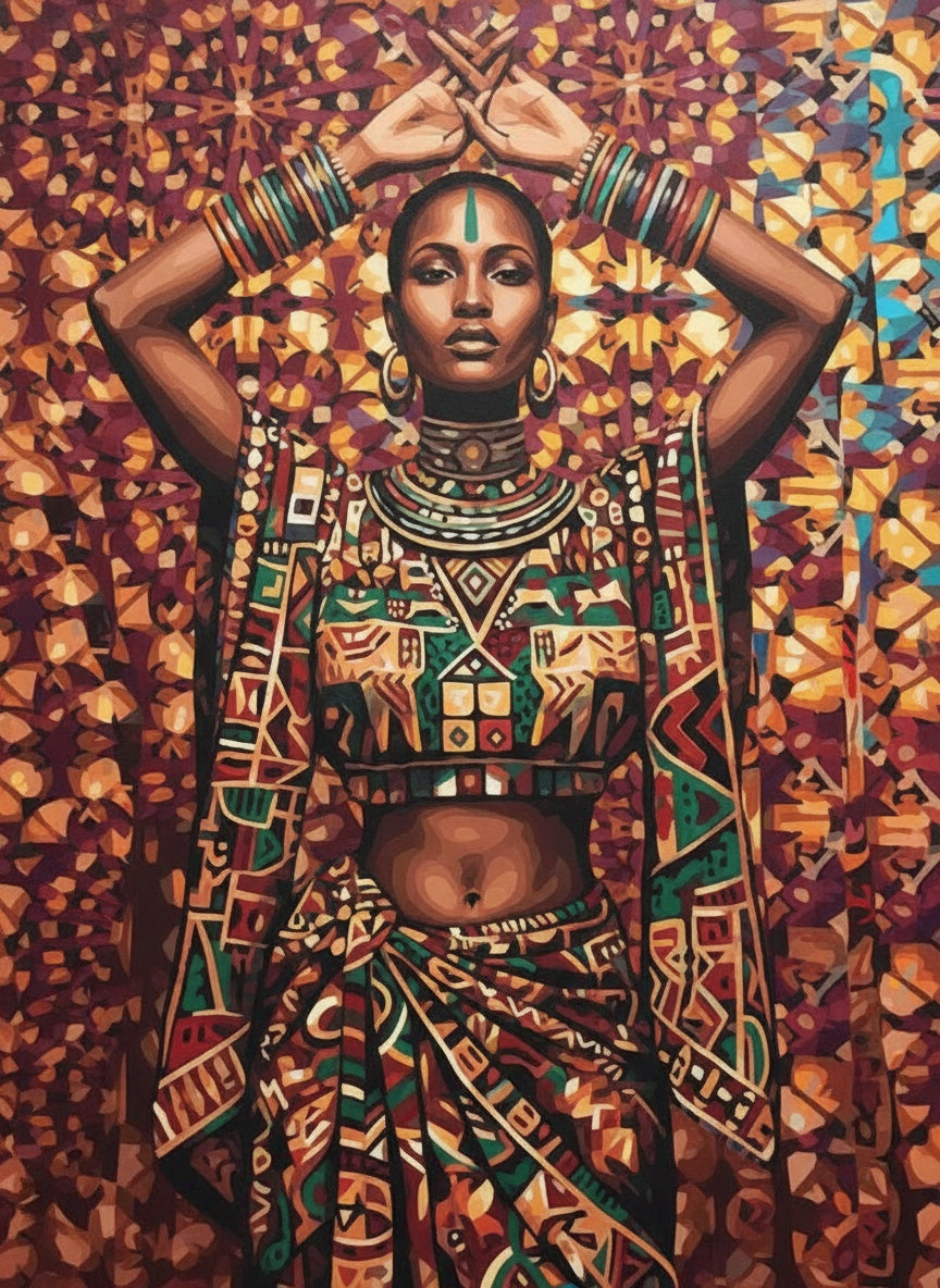 Queen of the Sunlands (Board Canvas)