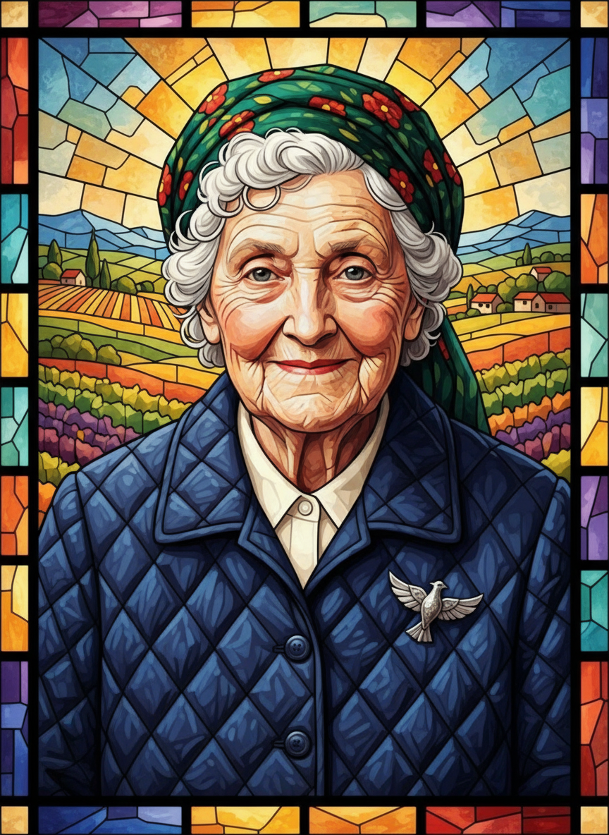 Grandmother’s Light (100 Color Diamond Painting) Diamond Painting kit