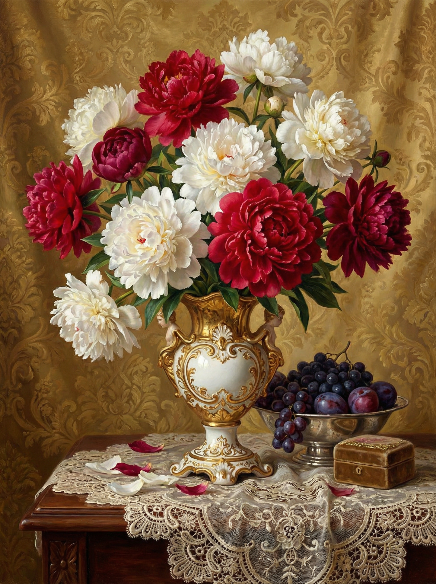 Imperial Peony Elegance (Diamond Painting) Diamond Painting kit