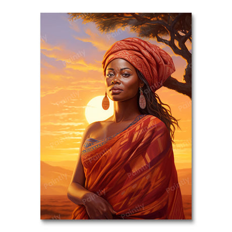 African Grace (Diamond Painting) Diamond Painting kit