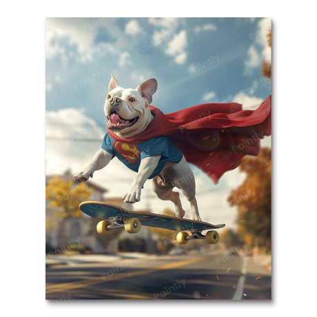 Bulldog to the Rescue (Diamond Painting) Diamond Painting kit