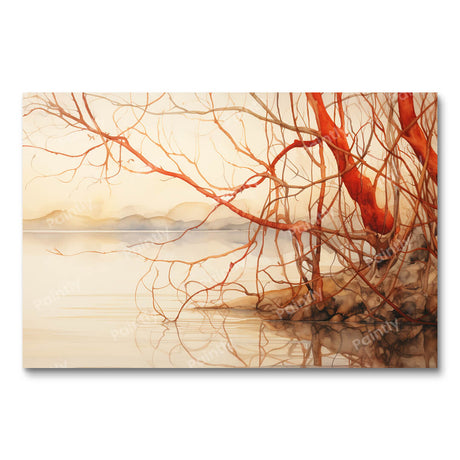 Mirrored Serenity (Diamond Painting) Diamond Painting kit