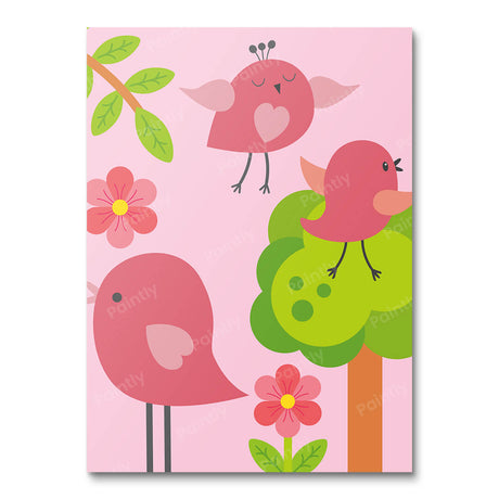 Happy Days Paint by Numbers kit
