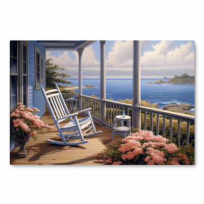 Chairs by the Waterfront