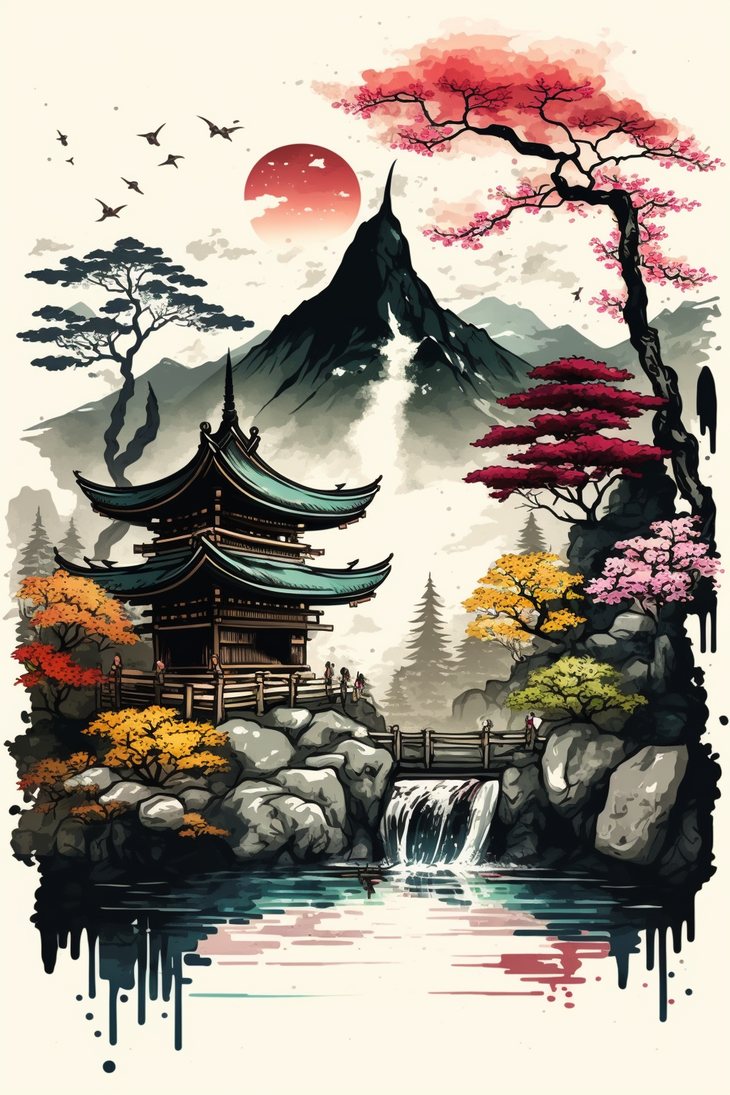 A Moment of Zen (Paint by Numbers)