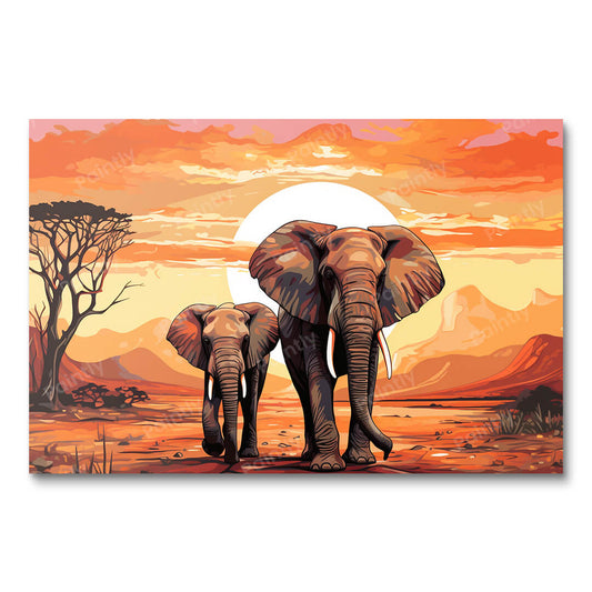 African Mirage (Diamond Painting)