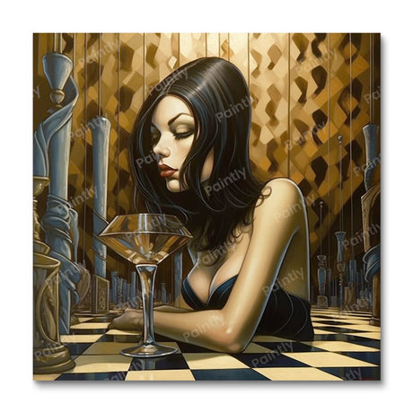 World of Confusion (Board Canvas) People Paint by Numbers kit